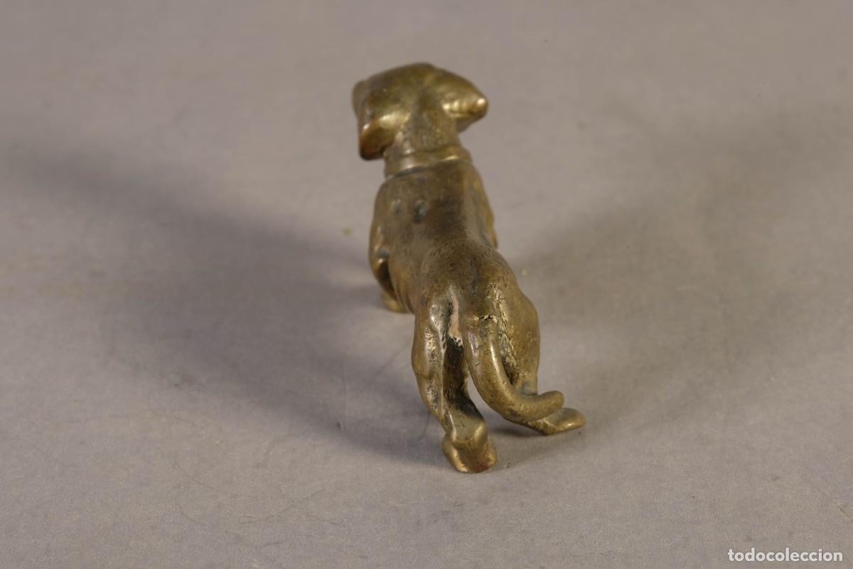 Arte: FIGURA DE PERRO EN BRONCE - Foto 4