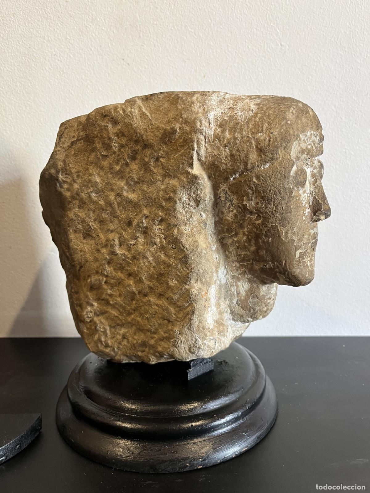 Arte: Capitel&ndash;m&eacute;nsula o salmer historiado siglo X - XI