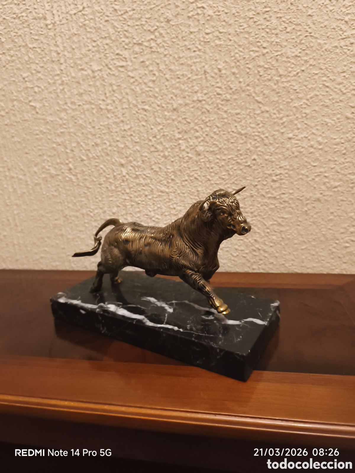 Arte: Escultura toro en bronce - Foto 2