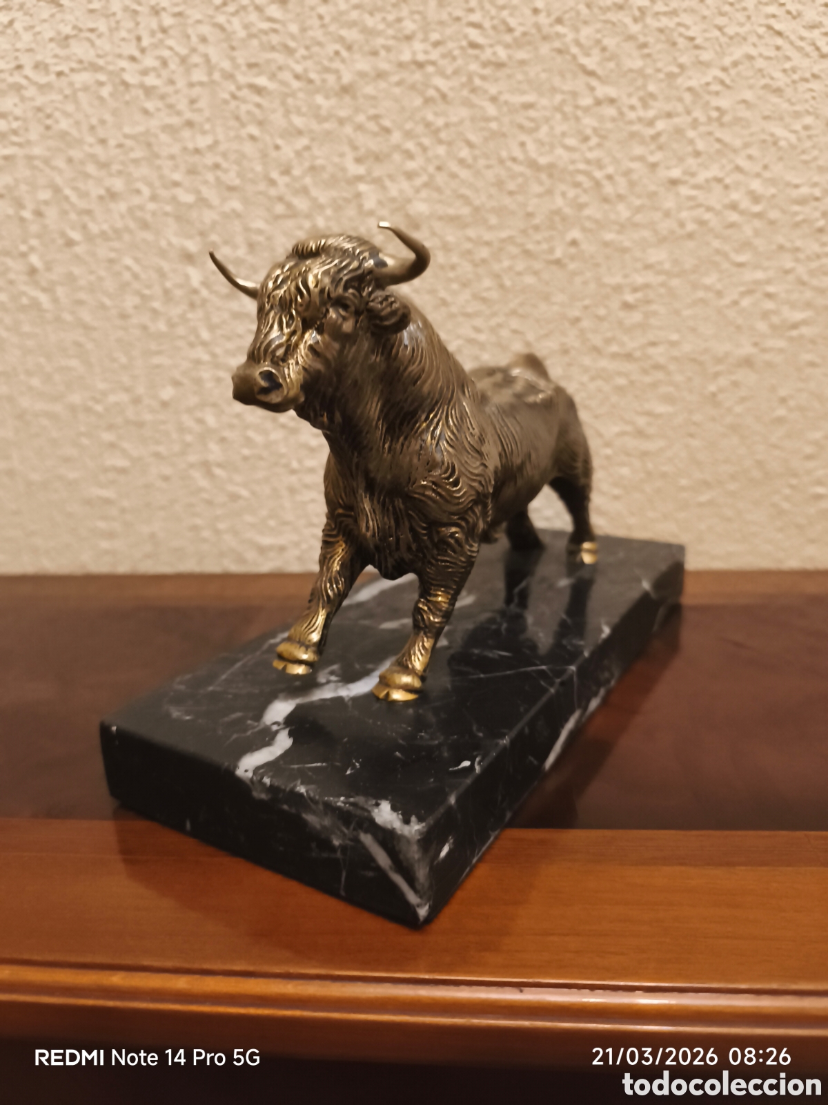 Arte: Escultura toro en bronce - Foto 3