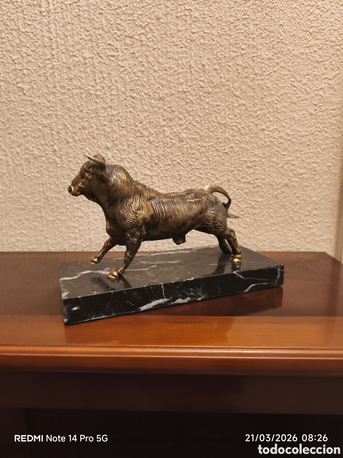 Arte: Escultura toro en bronce - Foto 1