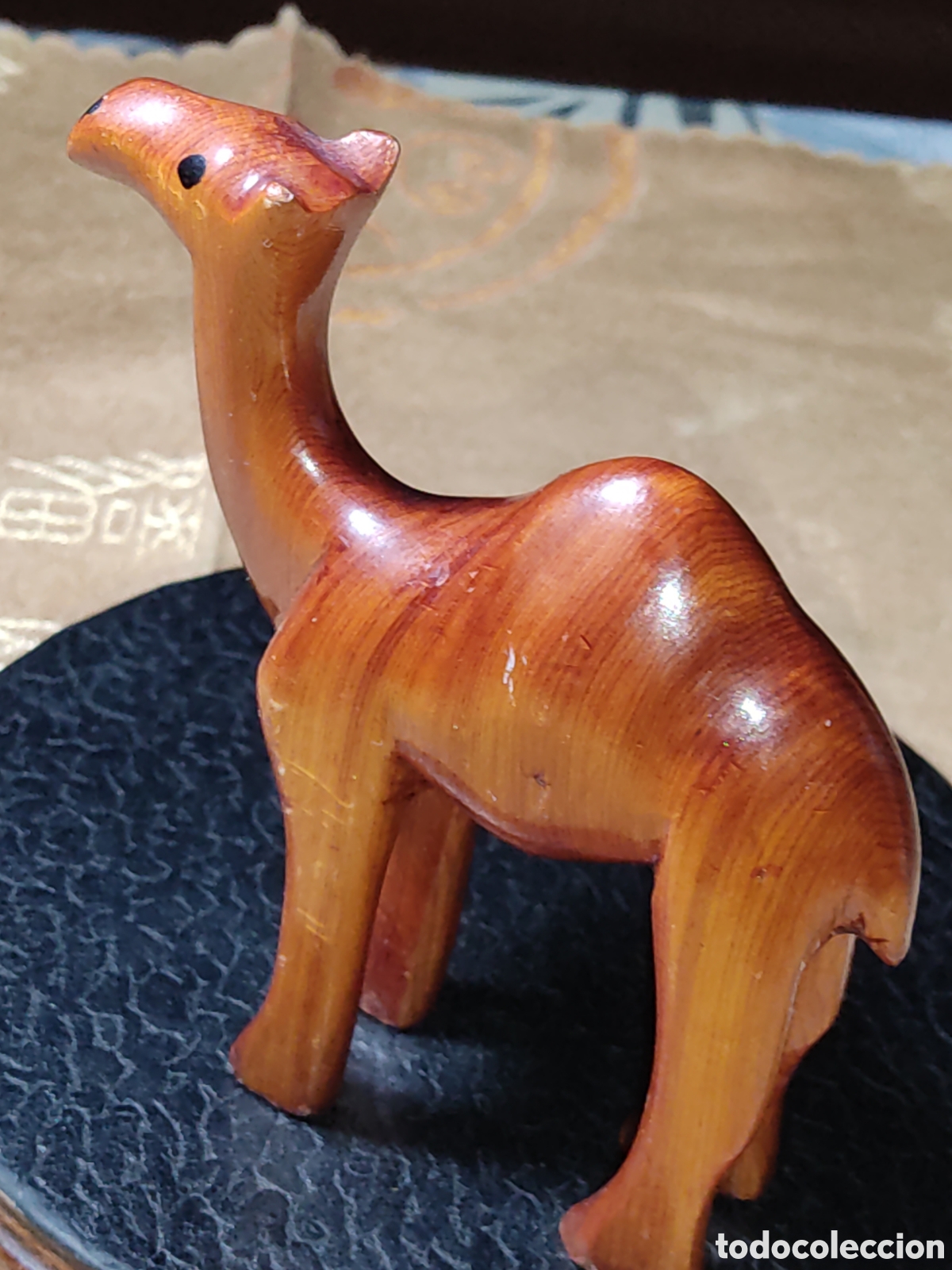 Arte: Camello tallado en madera. - Foto 4