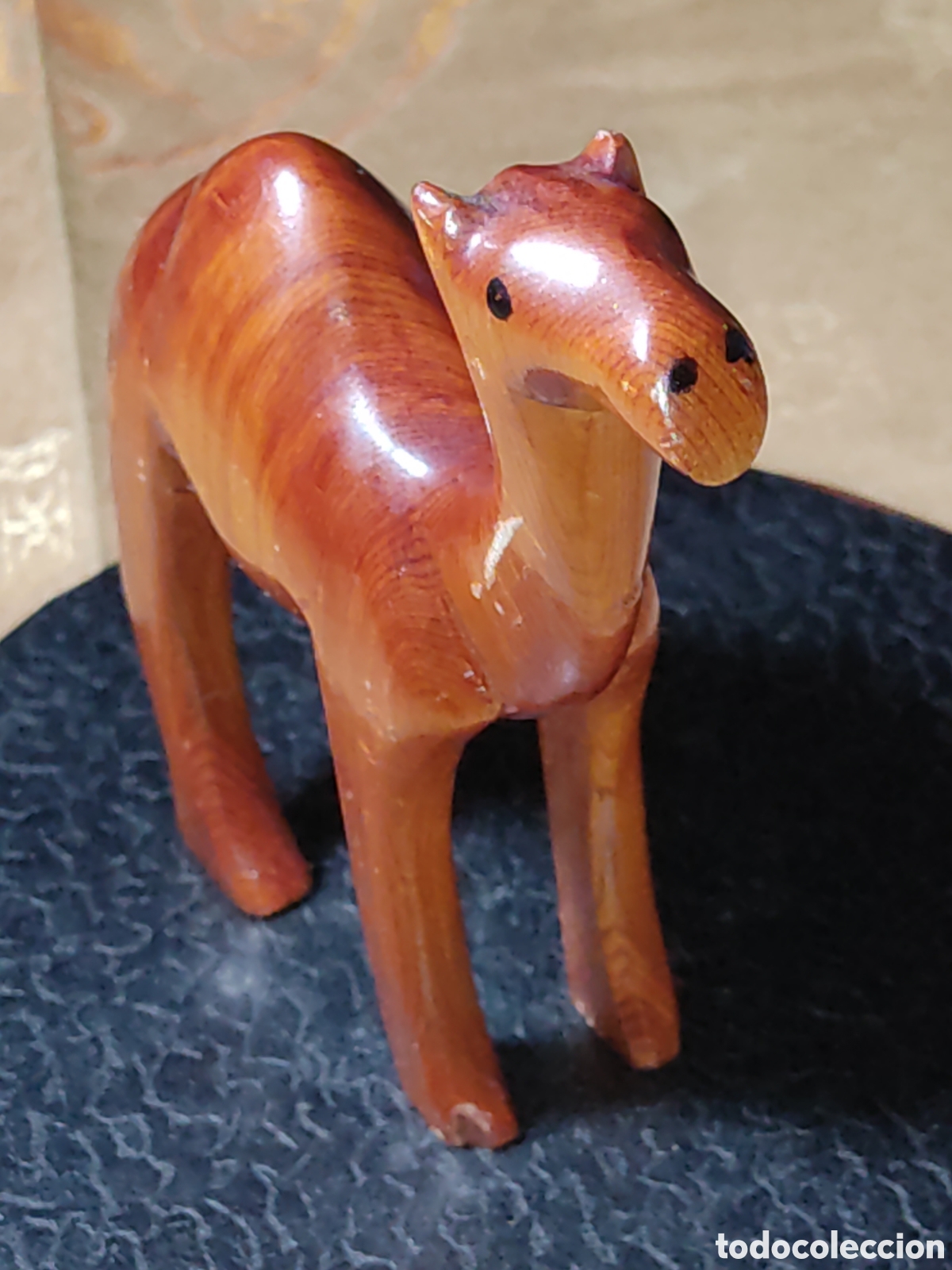 Arte: Camello tallado en madera. - Foto 5