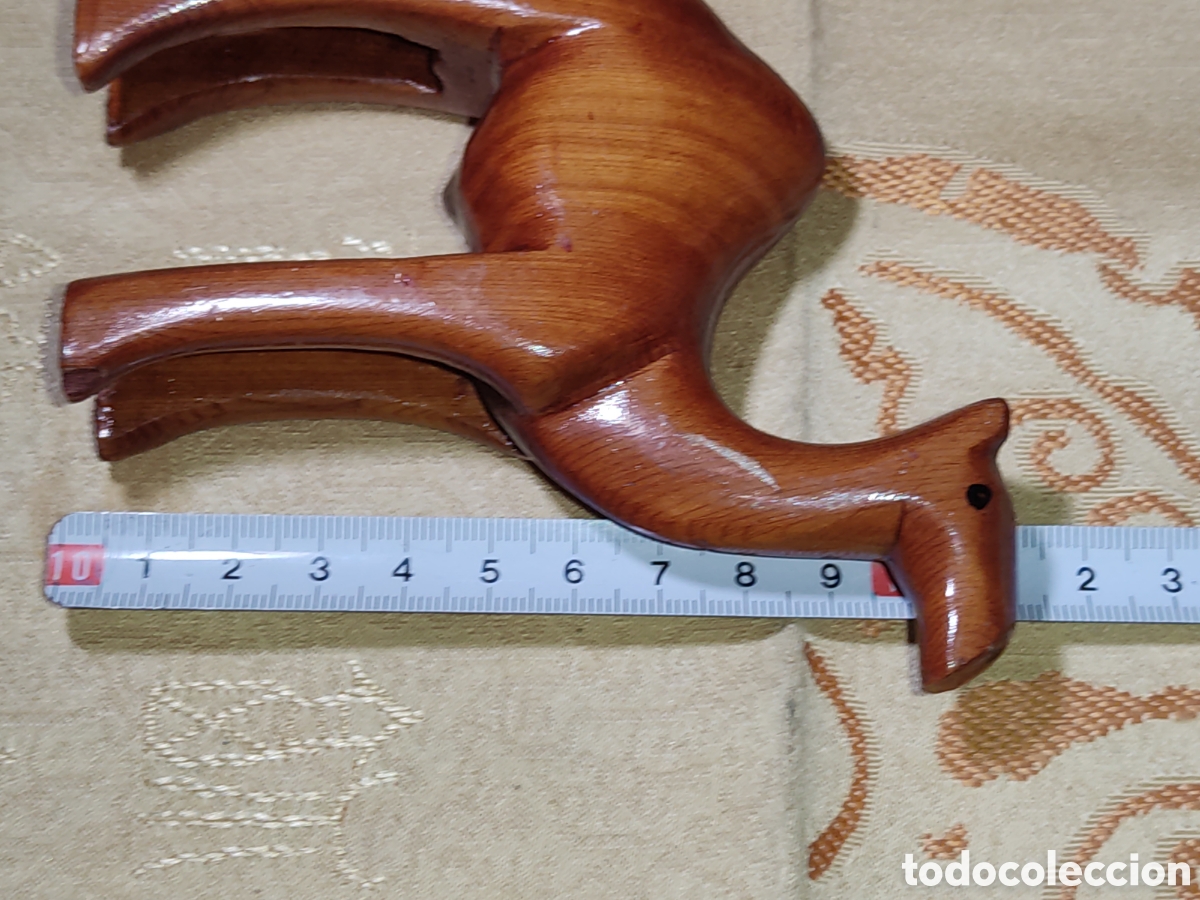 Arte: Camello tallado en madera. - Foto 6