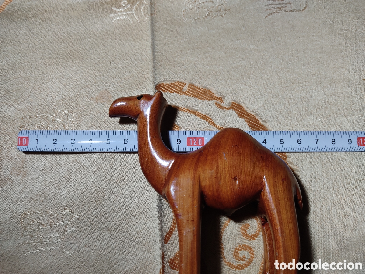 Arte: Camello tallado en madera. - Foto 7