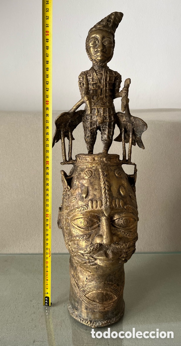 Arte: Escultura de bronce Africana - Arte africano