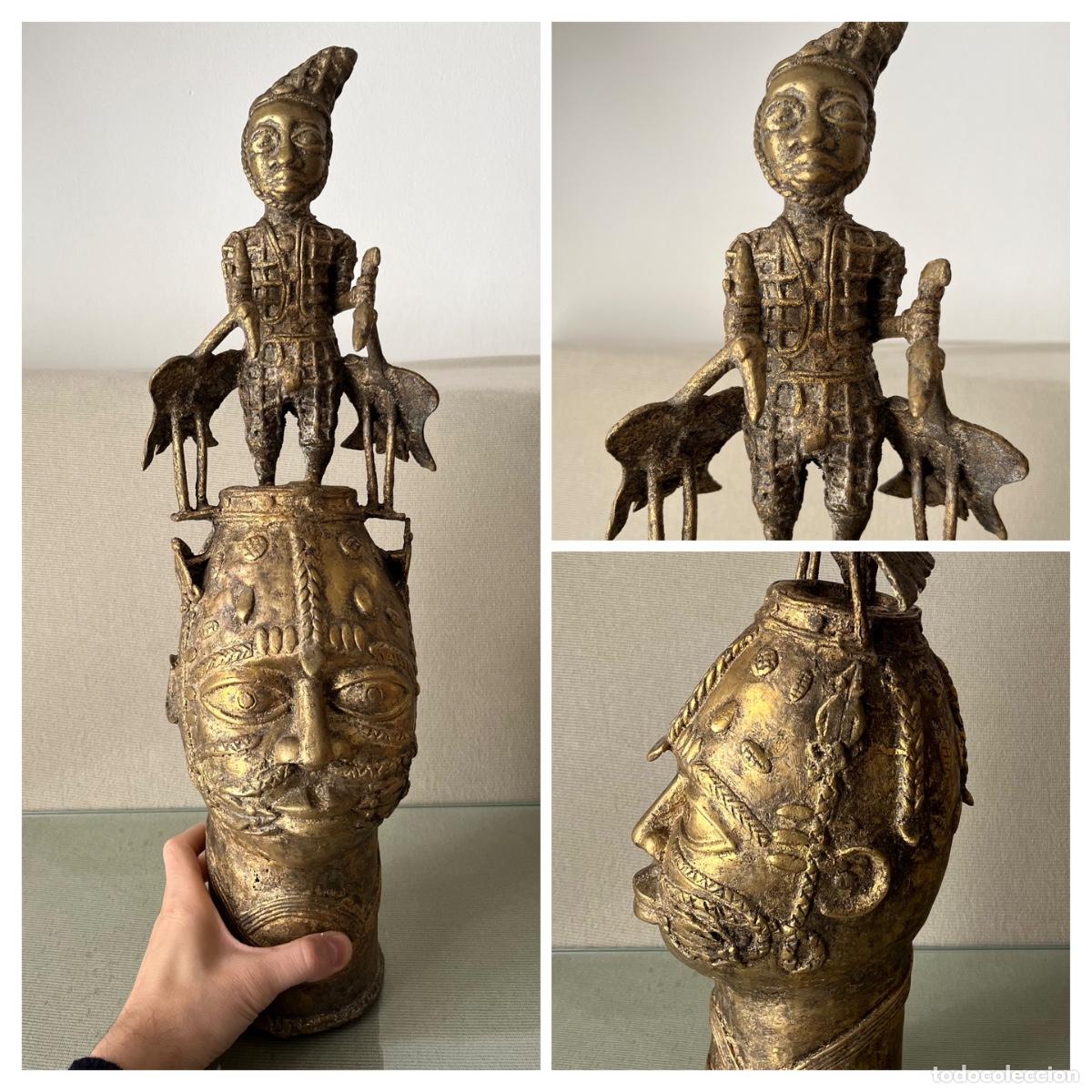 Arte: Escultura de bronce Africana - Arte africano