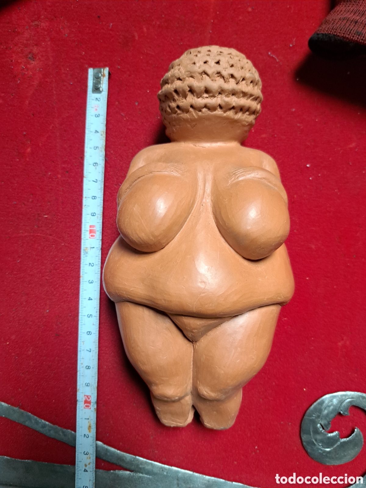 Arte: Venus de widendorf reproduccion en terracota