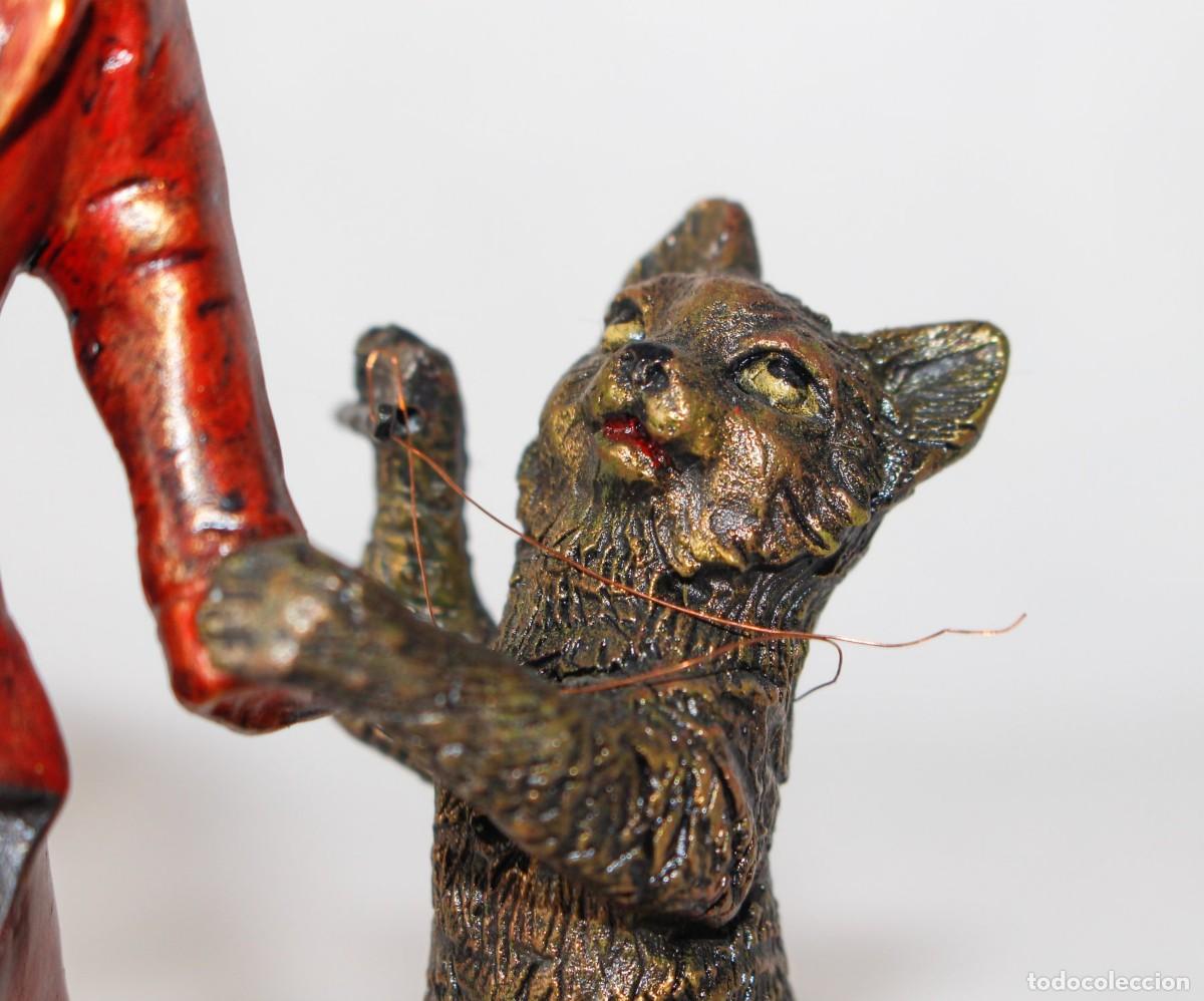 Kunst: BERGMAN - GATO SASTRE - BRONCE VIEN&Eacute;S