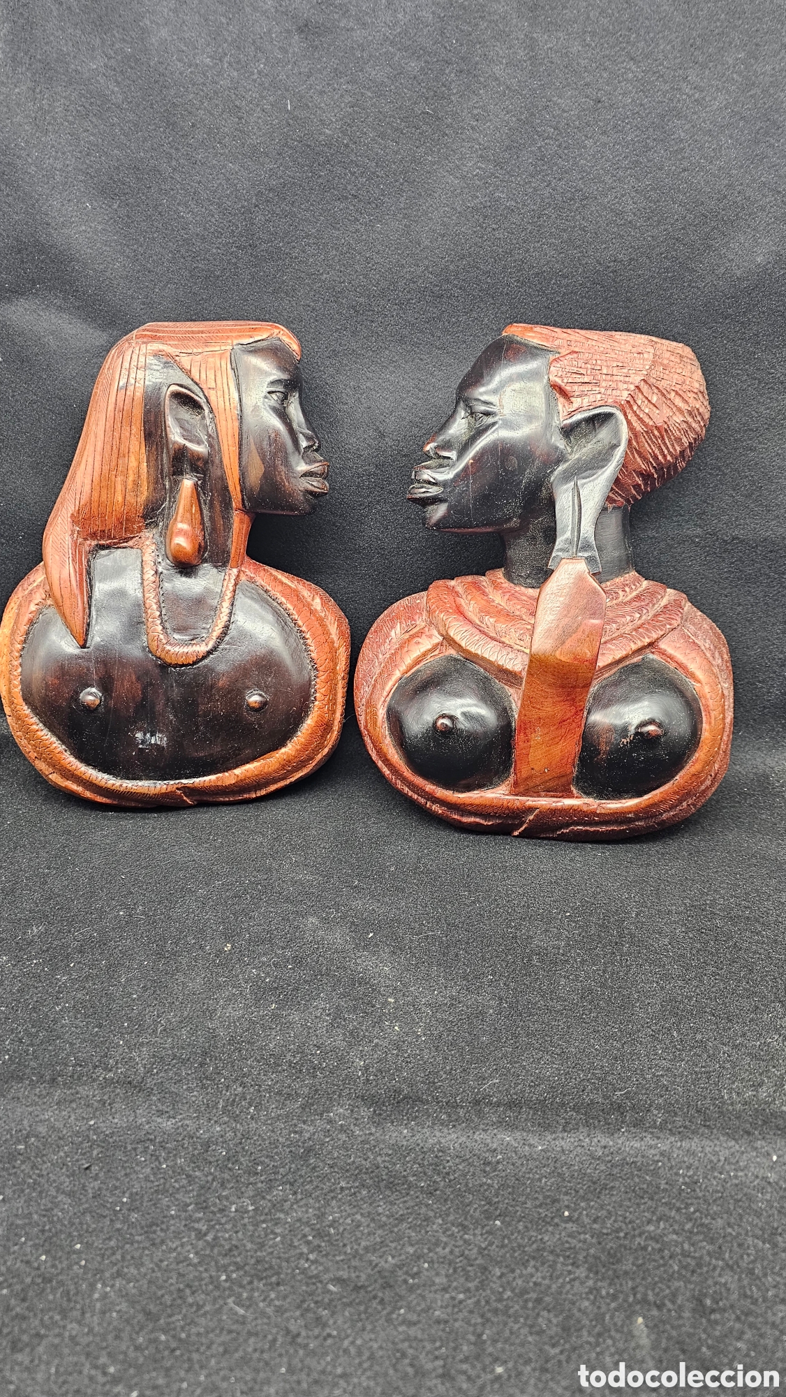 Arte: Esculturas africanas talladas en madera