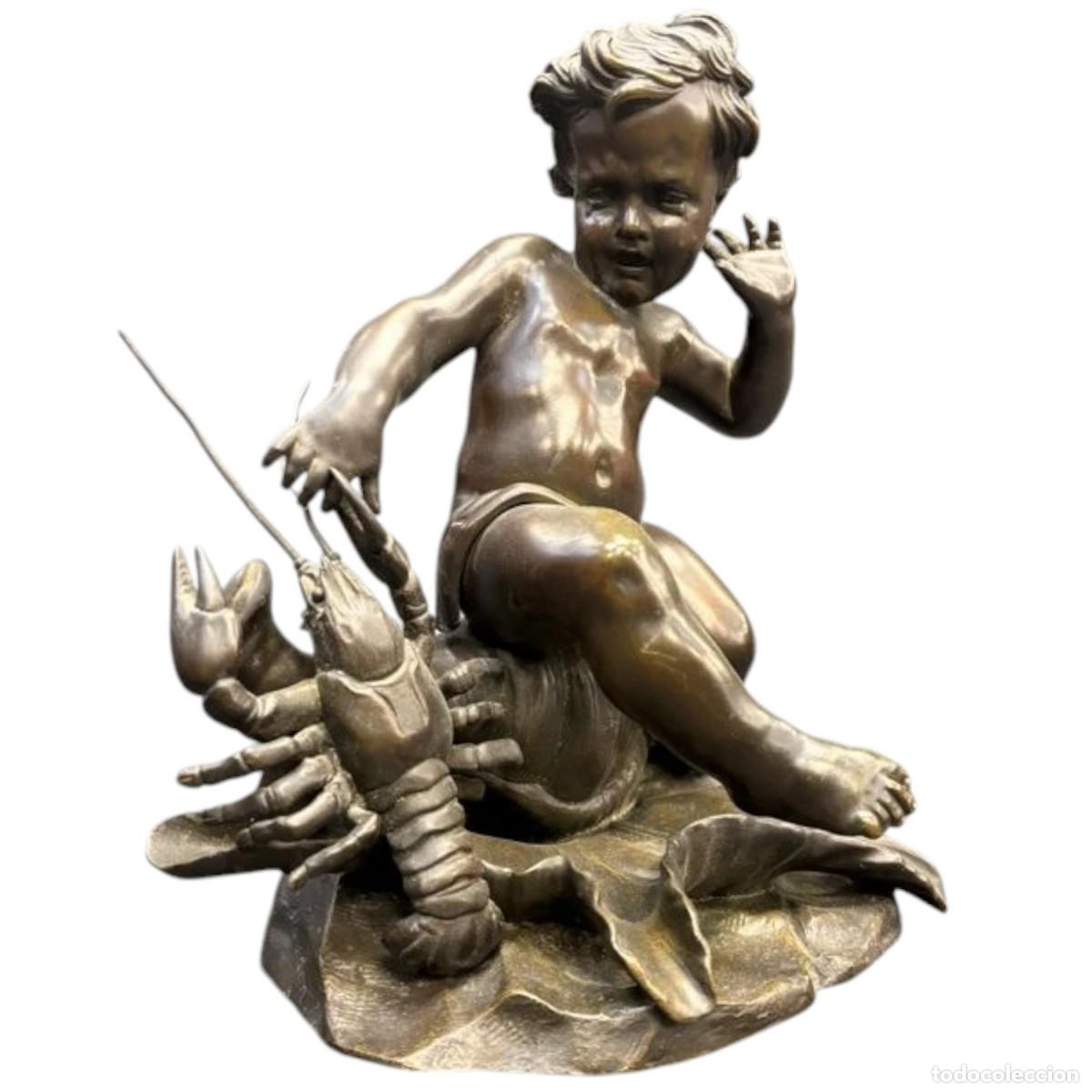 Art: &rdquo;JEAN-BAPTISTE PINGALLE &rdquo;&rdquo;NI&Ntilde;O ATACADO POR UNA LANGOSTA&rdquo;&rdquo;&rdquo;