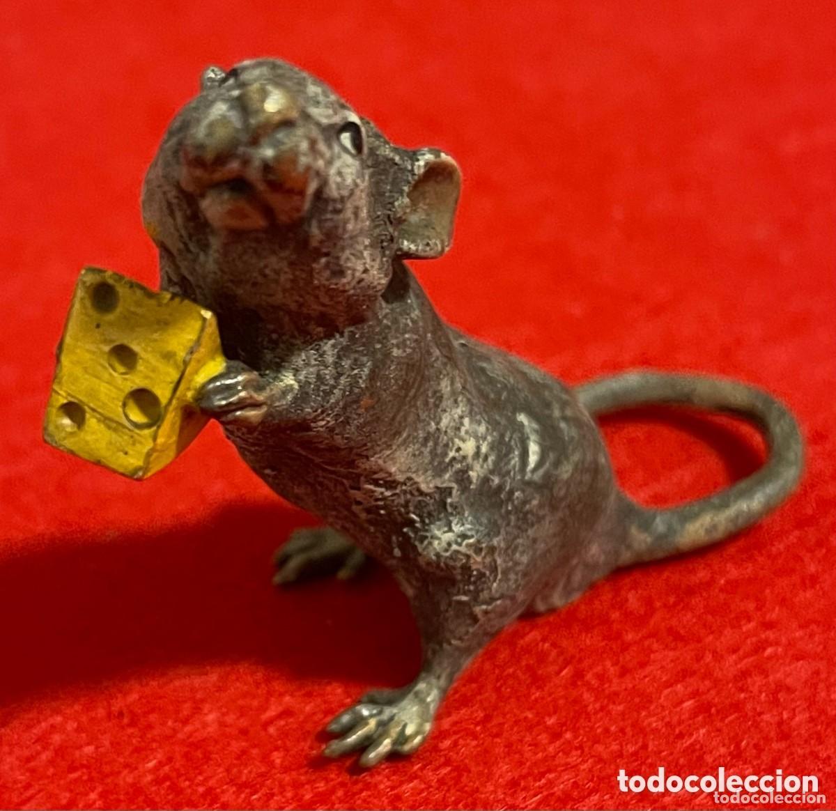 Art: RATON CON QUESO FIRMADO BERGMANN