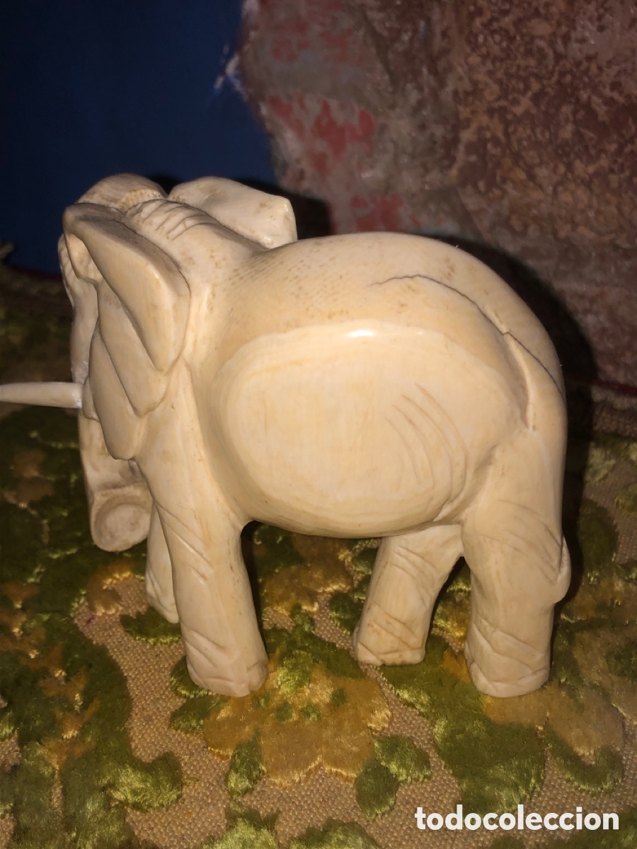 Arte: Figura elefante marfil
