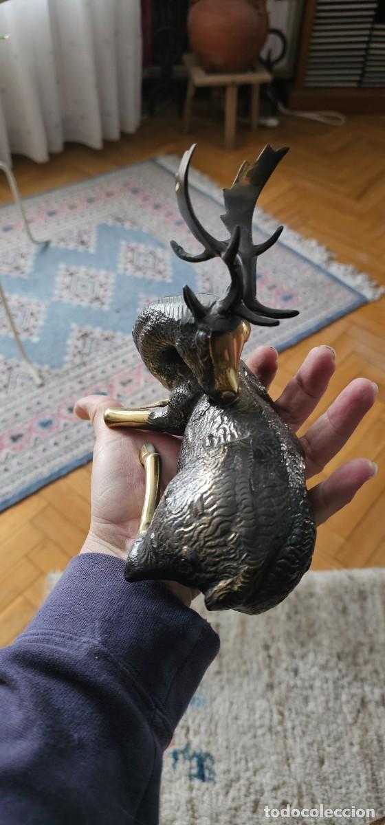 Arte: Precioso ciervo de bronce - Foto 2