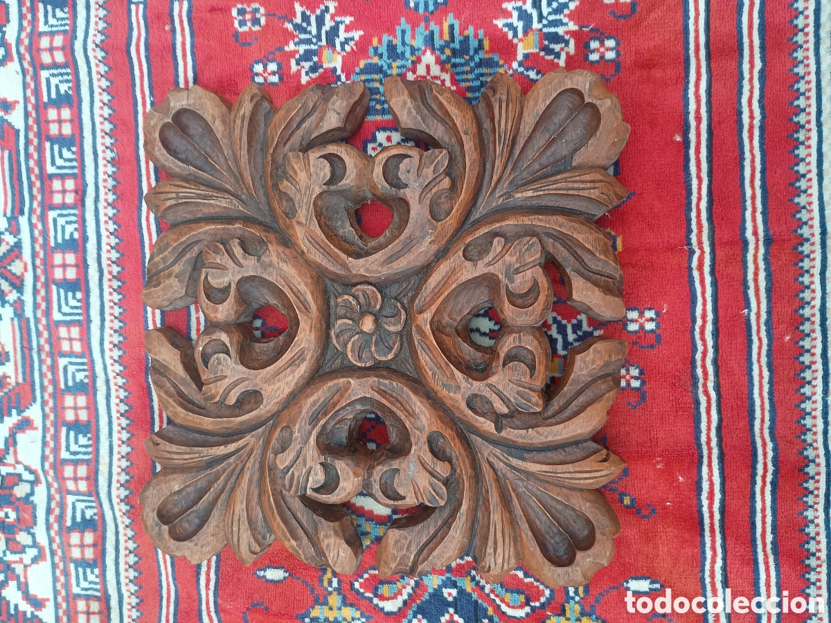 Arte: Talla madera dura adorno