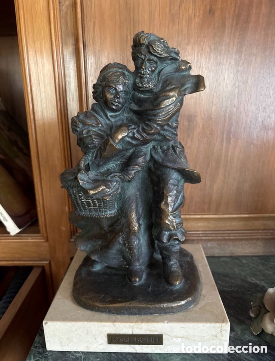 Arte: Escultura pareja al viento Josep Bofill