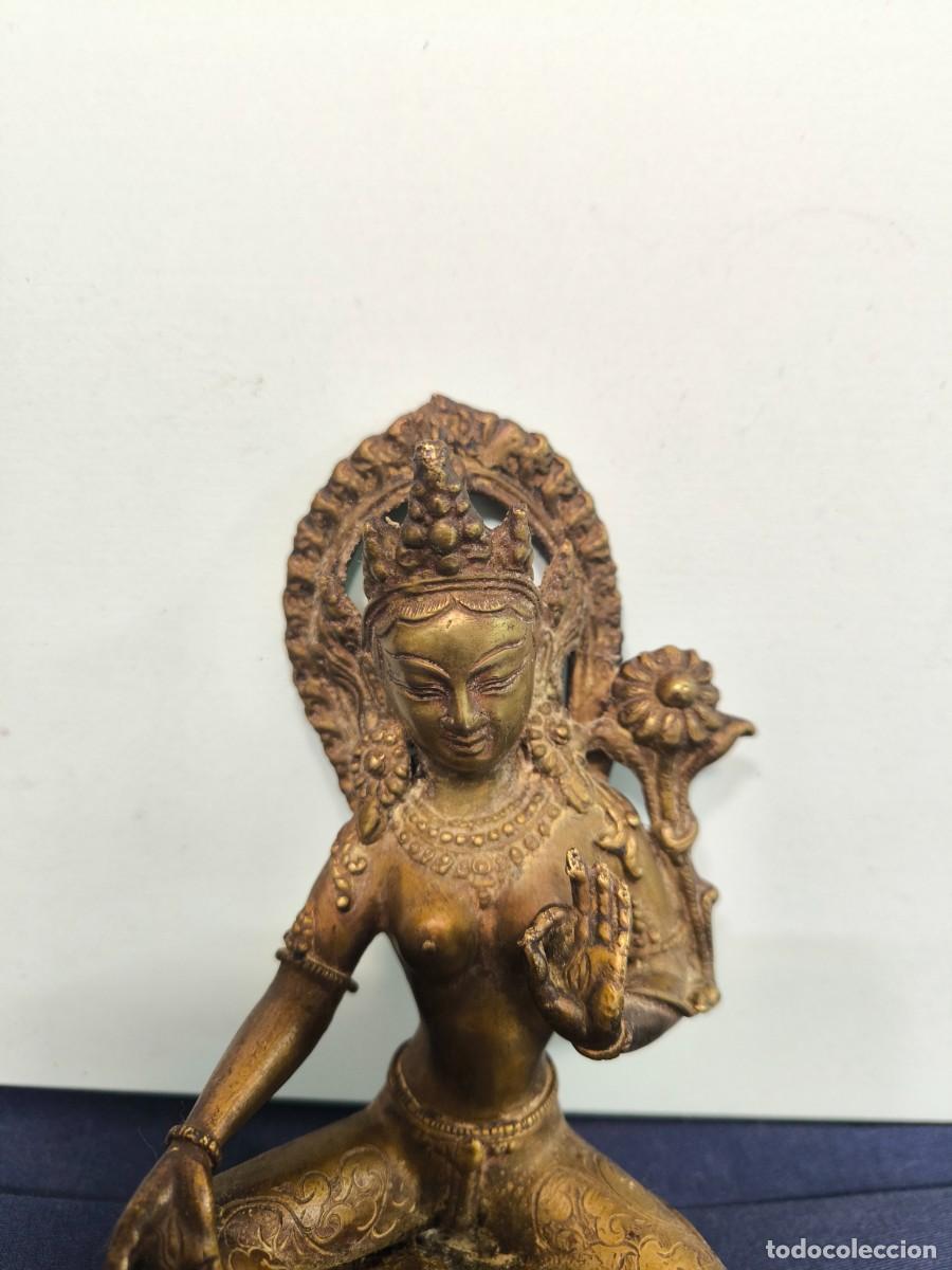 Arte: DIOSA BUDISTA TARA EN BRONCE - Foto 2