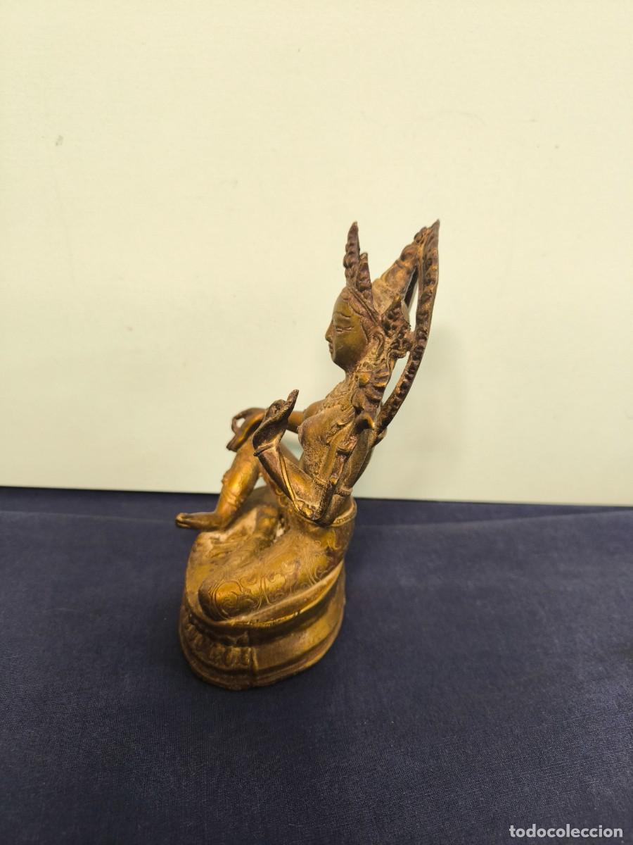 Arte: DIOSA BUDISTA TARA EN BRONCE - Foto 4