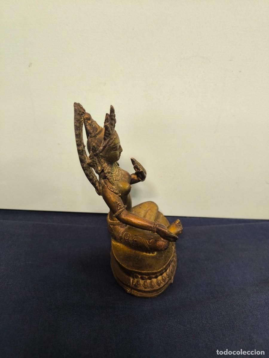 Arte: DIOSA BUDISTA TARA EN BRONCE - Foto 6