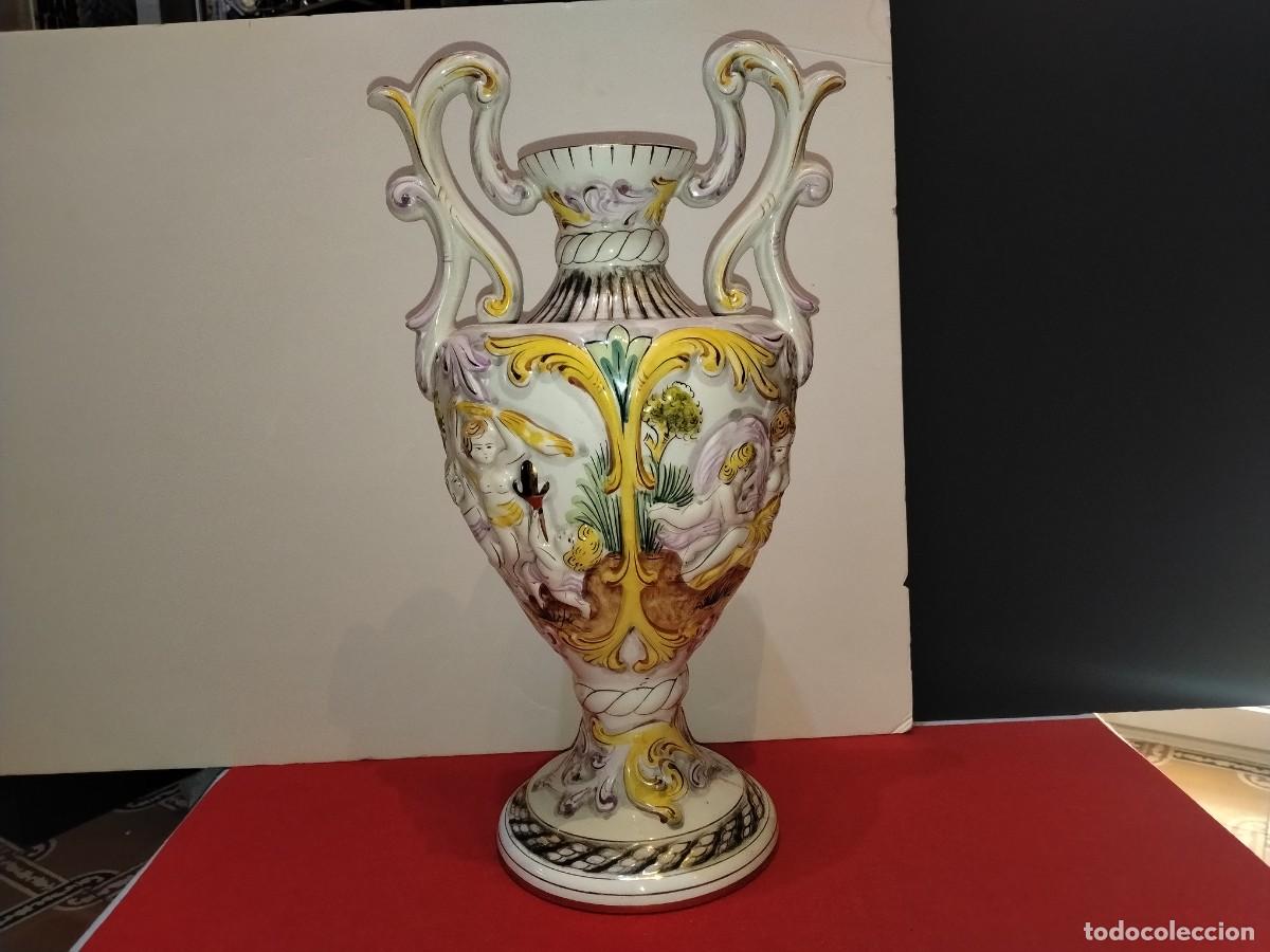 Art: JARR&Oacute;N DE PORCELANA DE ALCOBA&Ccedil;A,PORTUGAL.PRECIOSO DISE&Ntilde;O VINTAGE