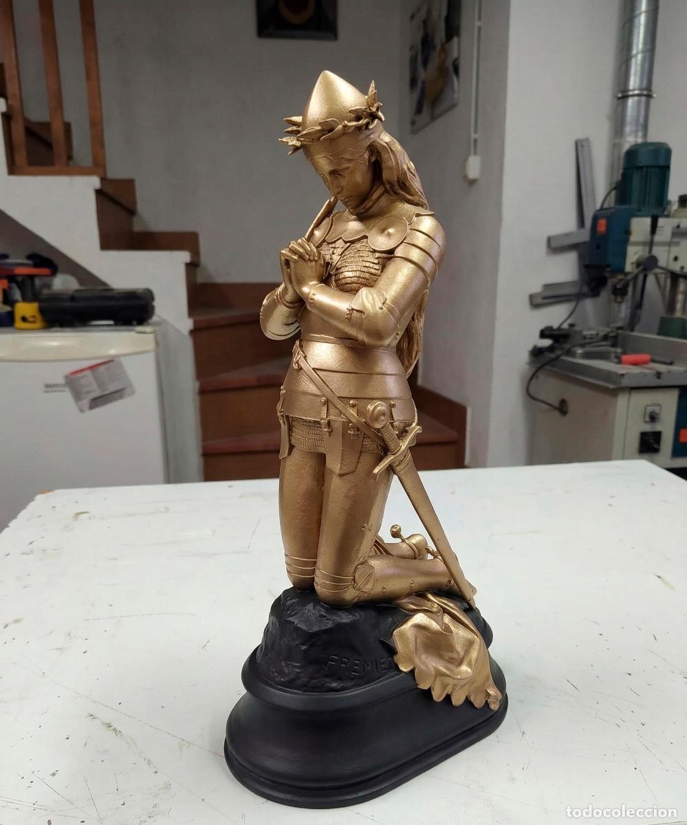 Arte: Juana de Arco 25 cm escultura