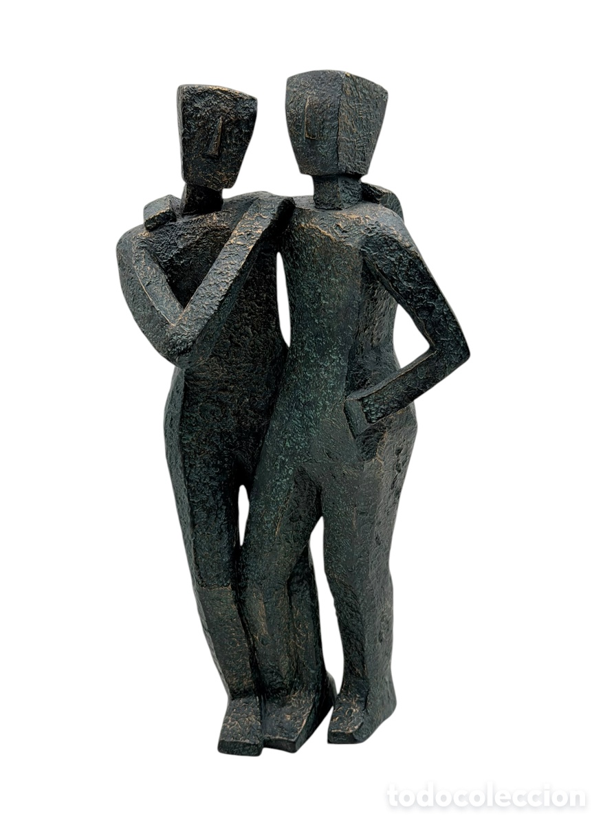 Kunst: Escultura Expresionista Pareja