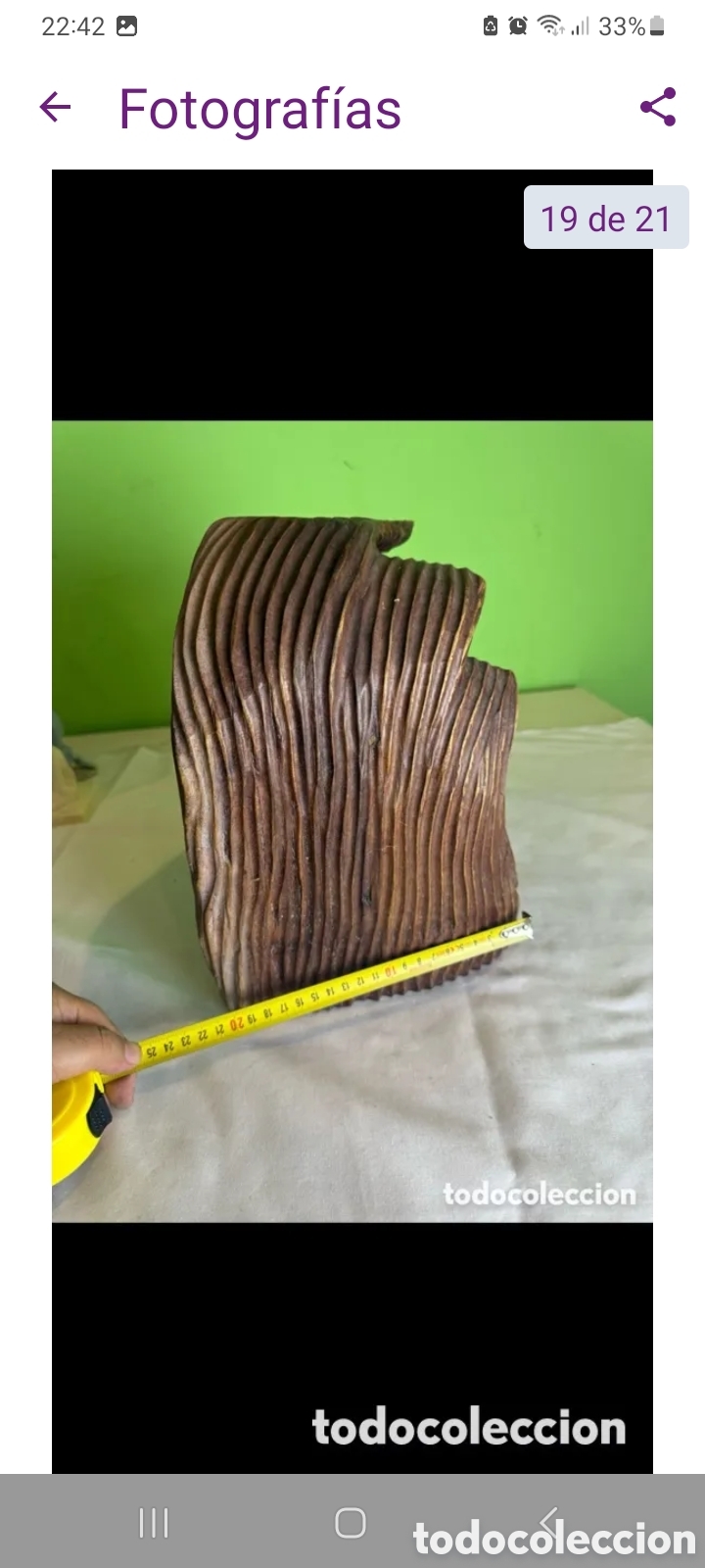Arte: Figura madera maciza - Foto 17