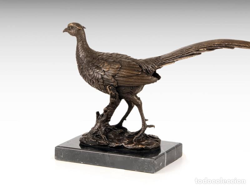 Arte: Escultura de bronze - Fais&atilde;o (1144)