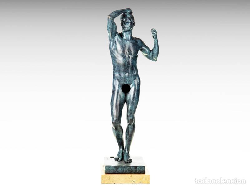 Arte: Escultura de bronze - Edad (Rodin) (1288)