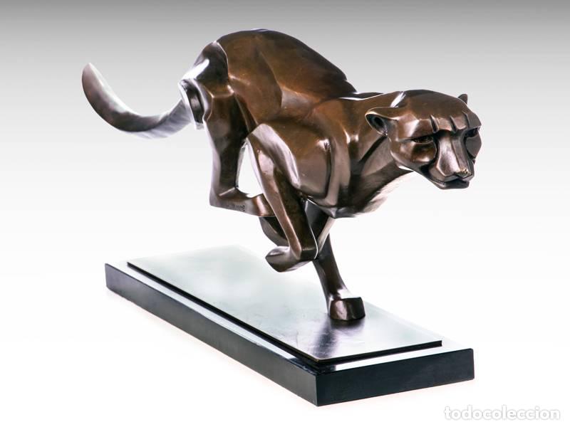 Arte: Escultura de bronze - Chita - 90 cm (2092)