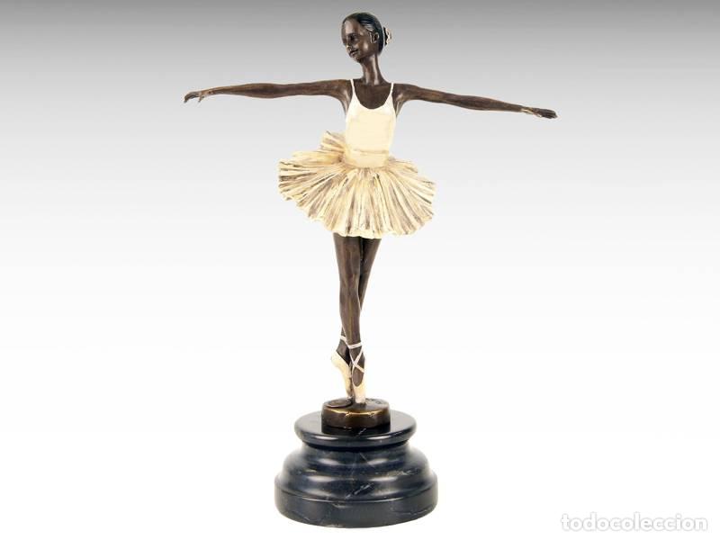 Kunst: Escultura de bronze - Bailarina (1112)