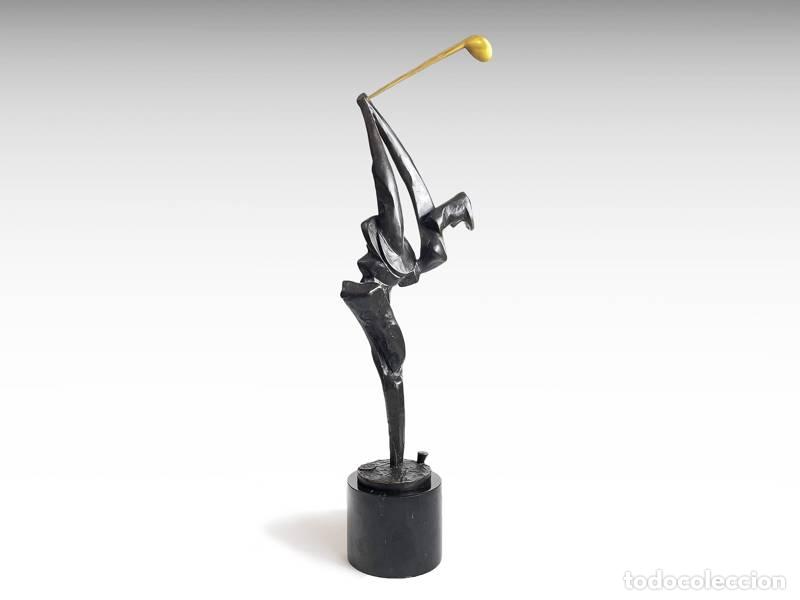Art: Escultura de bronze - Jogador de golfe (1178)