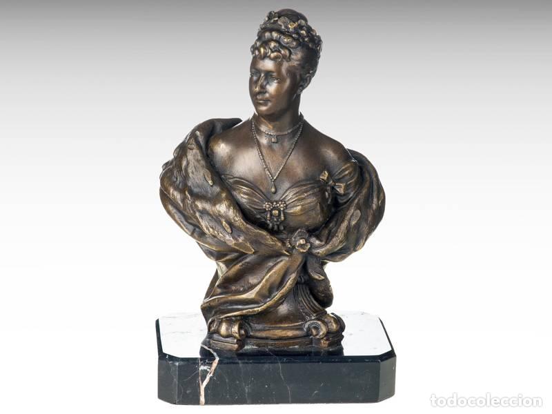 Art: Escultura de bronze - Augusta Victoria (1183)