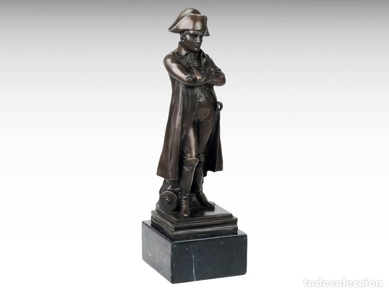 Arte: Escultura de bronze - Napole&atilde;o Bonaparte (1156)