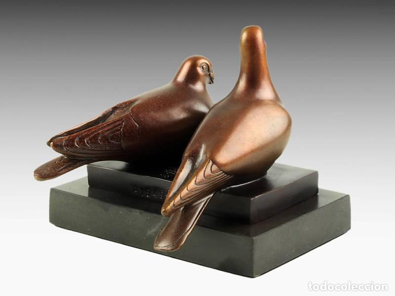 Arte: Escultura de bronze - Pombo (1102) - Foto 3