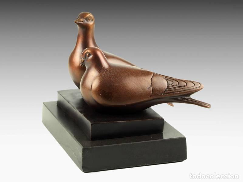 Arte: Escultura de bronze - Pombo (1102) - Foto 5