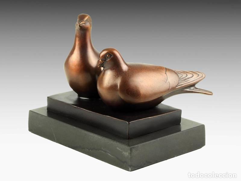 Arte: Escultura de bronze - Pombo (1102) - Foto 6