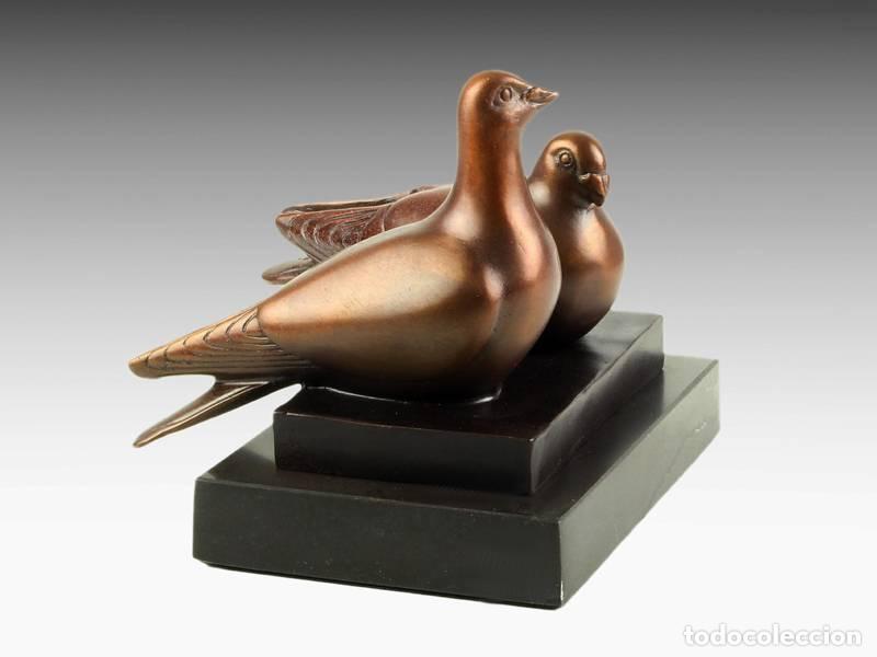 Arte: Escultura de bronze - Pombo (1102) - Foto 7