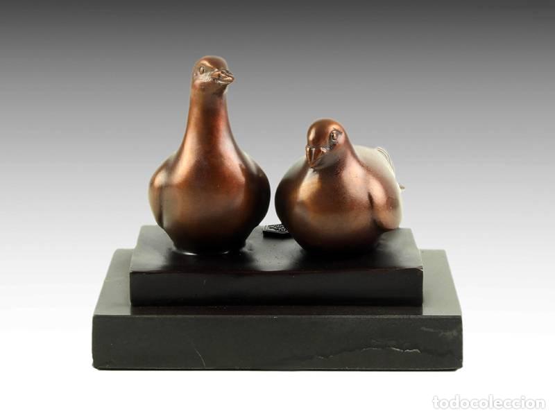 Arte: Escultura de bronze - Pombo (1102) - Foto 8