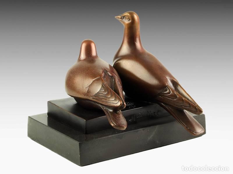 Arte: Escultura de bronze - Pombo (1102) - Foto 10
