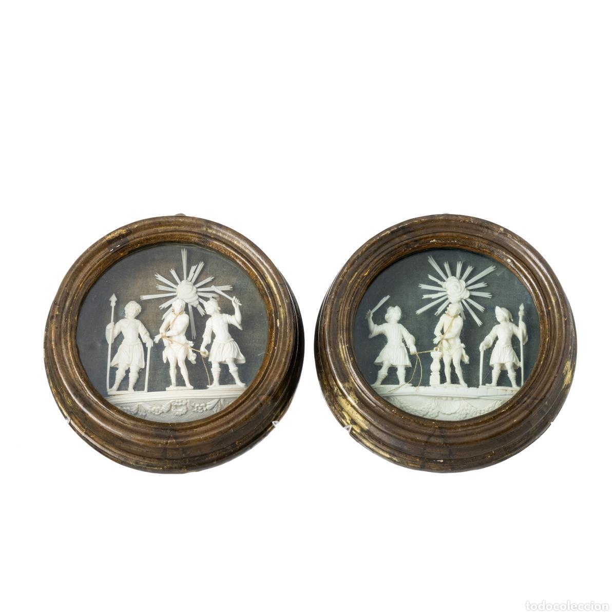 Arte: SE&Ntilde;OR DEL BAST&Oacute;N VERDE EN MARFIL