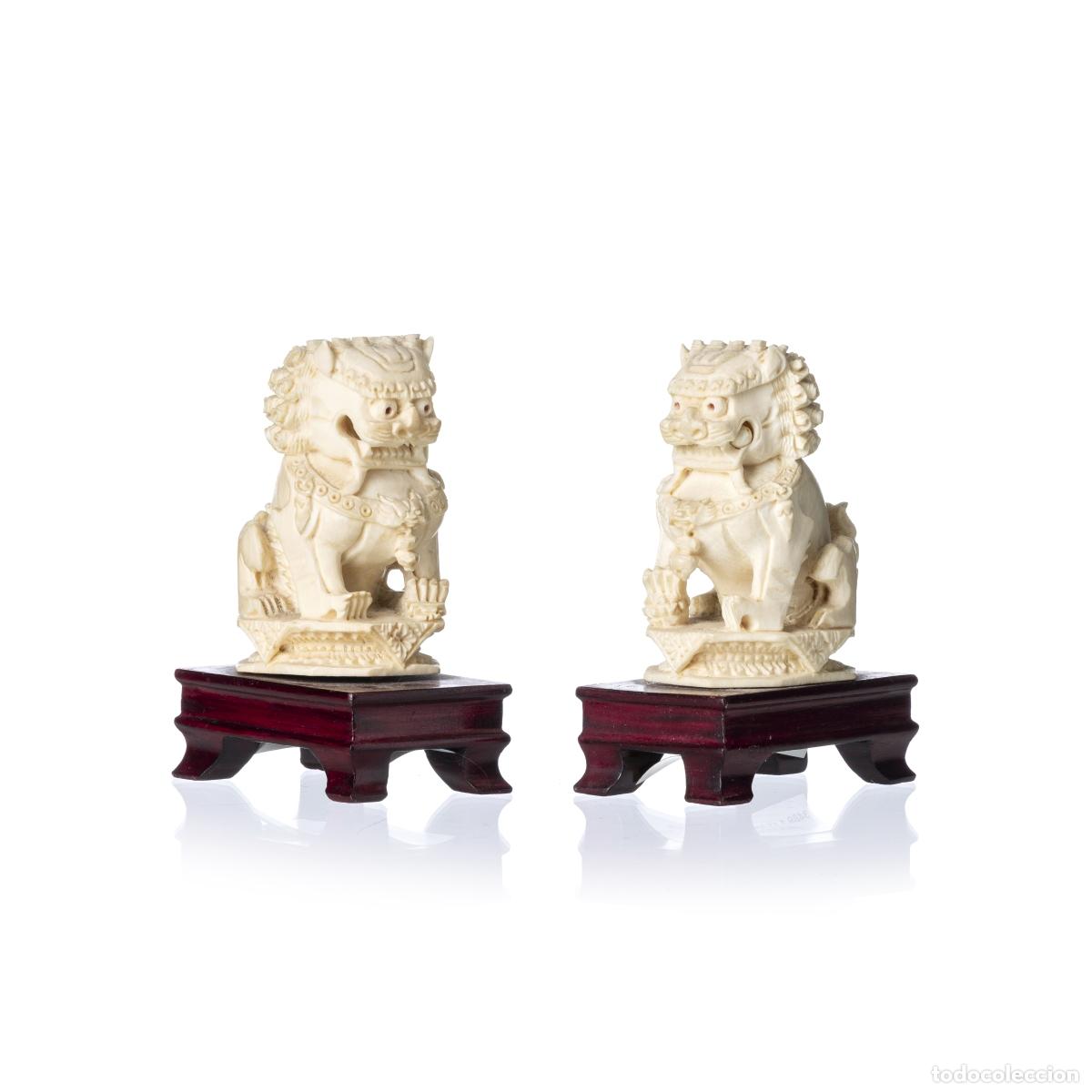 Arte: PAR DE PERROS FOO