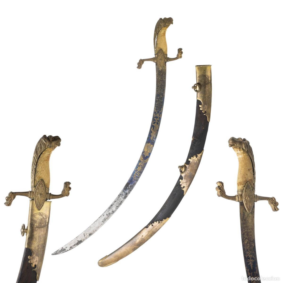 Arte: SABLE DE UN OFICIAL SUPERIOR DE LA GUERRA PENINSULAR