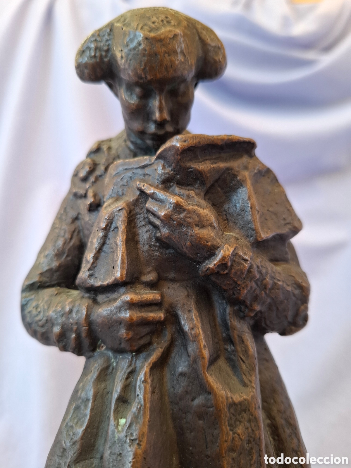 Arte: ESCULTURA DE BRONCE TORERO DE VICENTE NAVARRO A&Ntilde;OS 50 OBRA EN MUSEO DEL PRADO ARTE CONTEMPORANEO