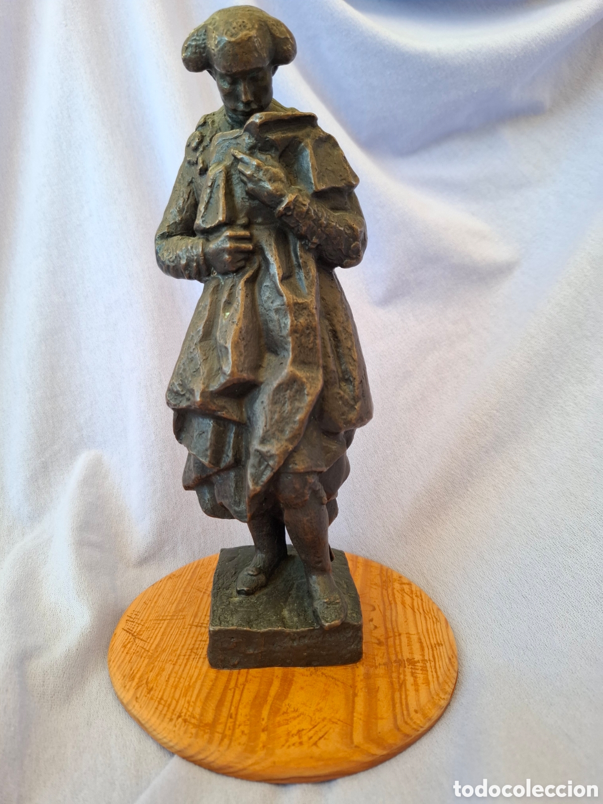 Arte: ESCULTURA DE BRONCE TORERO DE VICENTE NAVARRO A&Ntilde;OS 50 OBRA EN MUSEO DEL PRADO NO MANO