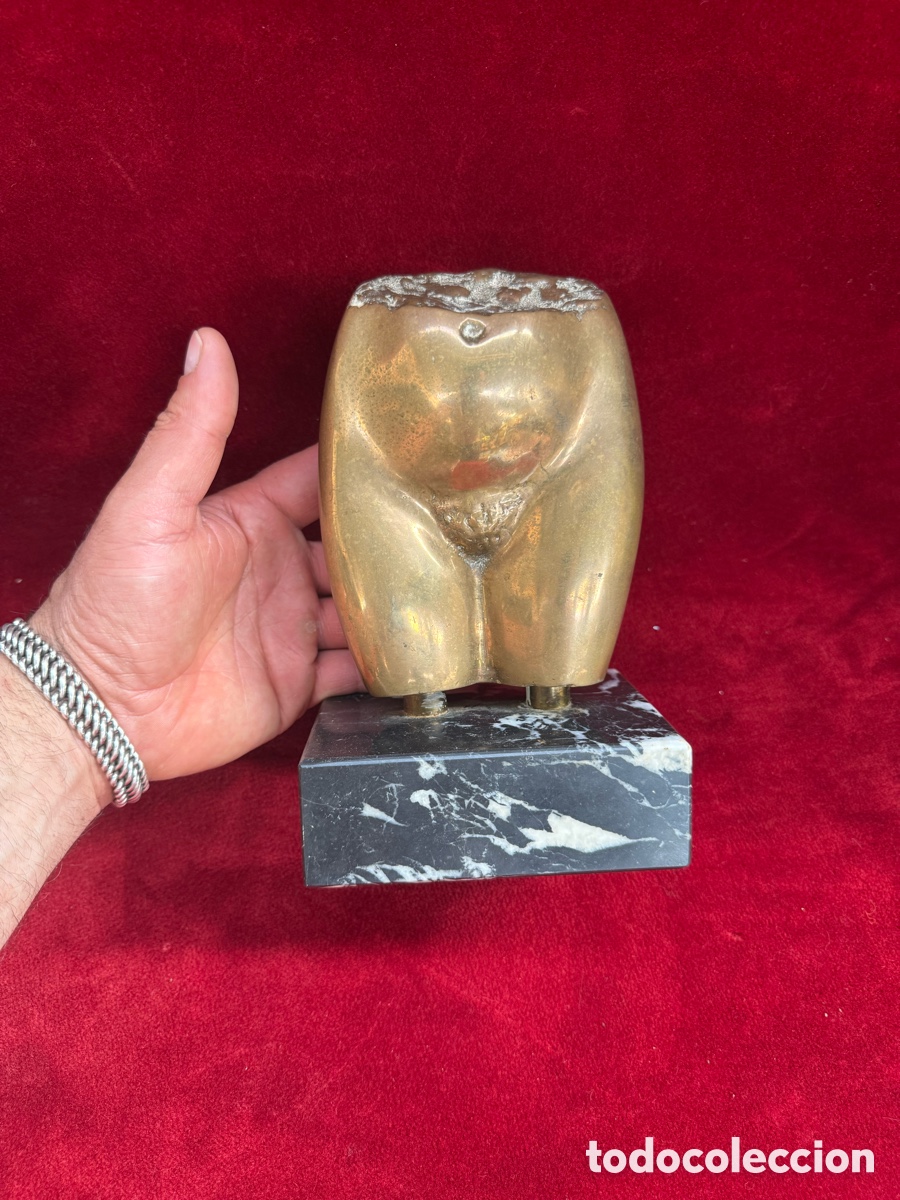 Arte: Antigua escultura de Jose Luis Fernandez,1977,Torso Feminino!