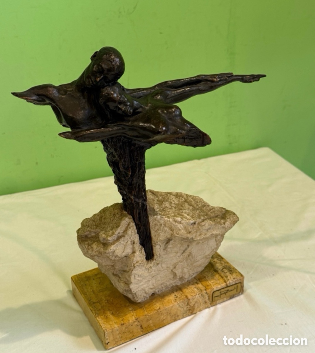 Arte: Escultura original de metal fundido, firmada y numerada, de Josep Bofill, ver fotos