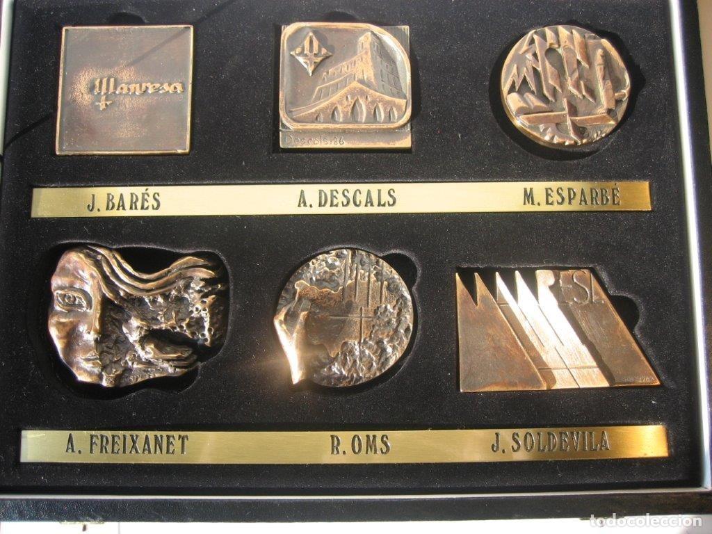Arte: COLECCION DE MEDALLAS BRONCE