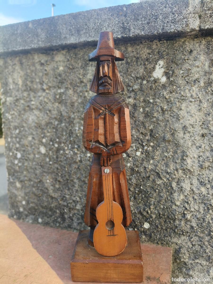 Arte: Sculpture bois ann&eacute;e 60