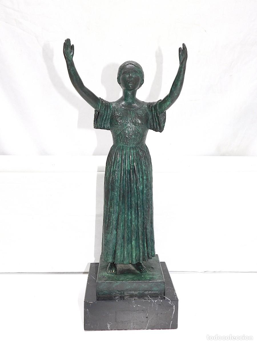 Art: ESCULTURA DE BRONCE - DAMA